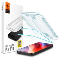 Spigen Protection d'écran en verre trempé GLAStR Fit 2 Paquets + Applicator Apple iPhone 16 Pro Max / 17 Pro Max