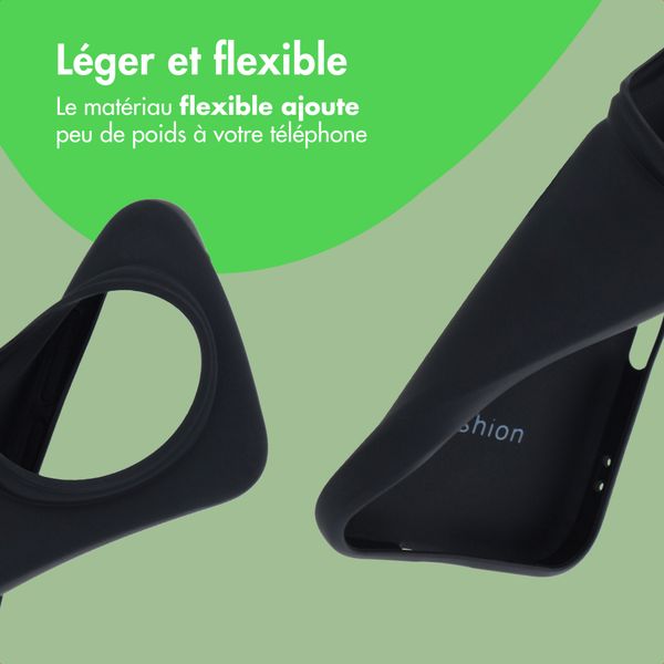 imoshion Coque Couleur Honor Magic8 Pro - Noir