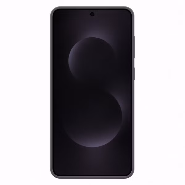 Samsung Original Coque en silicone Samsung Galaxy S25 Edge - Noir