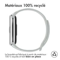 imoshion Bracelet sport en silicone Xiaomi Smart Band 8 / 9 - Gris