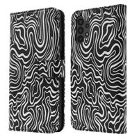 imoshion Étui de téléphone portefeuille Design Samsung Galaxy A13 (4G) - Black And White