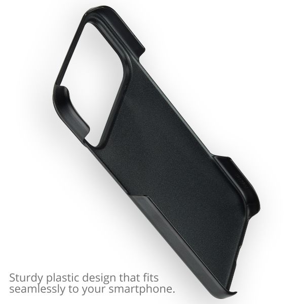 Concevez votre propre coque rigide Apple iPhone 17 Pro - Noir