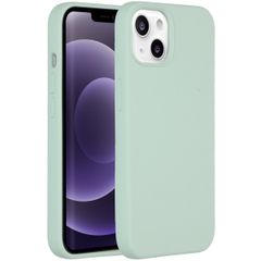 Accezz Coque Liquid Silicone Apple iPhone 14 / 13 - Sky Blue
