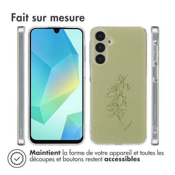 imoshion Coque Design Samsung Galaxy A16 - Floral Green