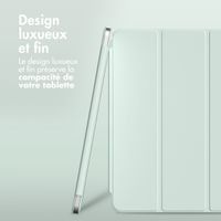 imoshion Magnetic etui de téléphone portefeuille Apple iPad Air 11 pouces (2025) M3 / (2024) M2 / Air 5 (2022) / Air 4 (2020) - Vert clair