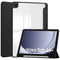 imoshion Coque tablette rigide Trifold Samsung Galaxy Tab A9 Plus - Noir