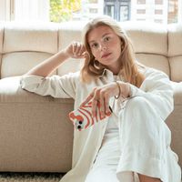 Selencia Coque arrière Vivid Google Pixel 10 / 10 Pro - Dream Swirl Orange