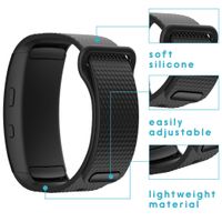 imoshion Bracelet silicone Samsung Gear Fit 2 / 2 Pro - Noir