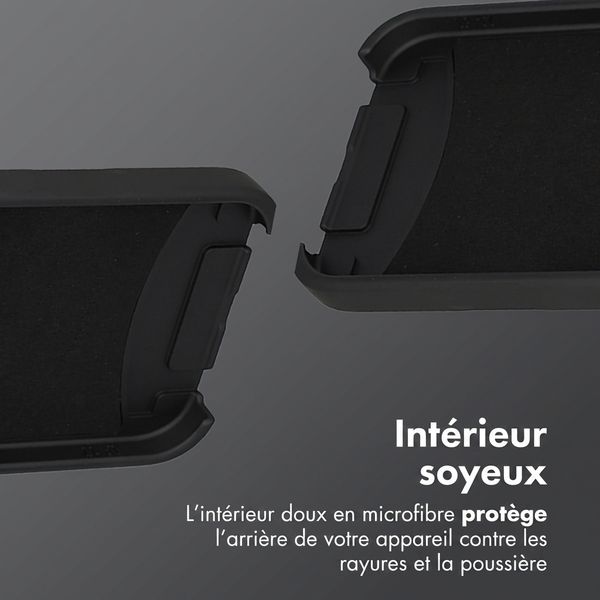 imoshion Coque arrière Color avec cordon amovible et MagSafe Samsung Galaxy S26 - Noir