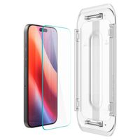 Spigen EZ Fit Glas.tR avec plateau d'installation - 1 pack Apple iPhone 16 Pro