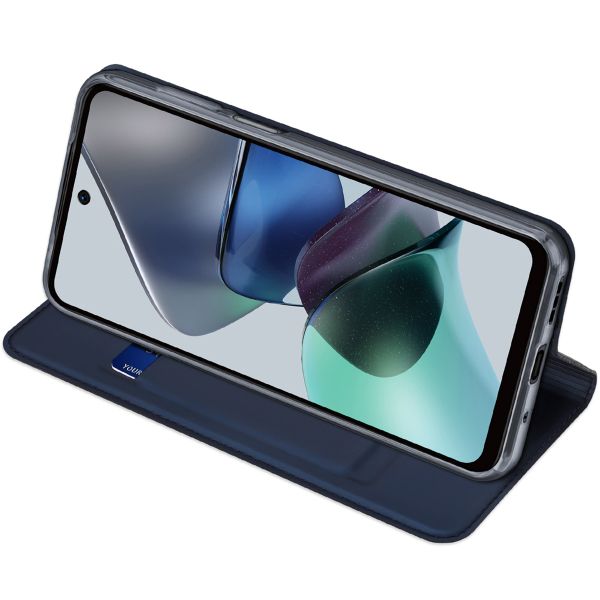 Dux Ducis Étui de téléphone Slim Motorola Moto G13 / G23 - Bleu foncé