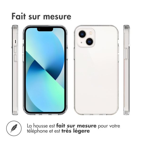 Accezz Coque Clear Apple iPhone 13 - Transparent