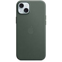 Apple ﻿Coque FineWoven MagSafe iPhone 15 Plus - Evergreen