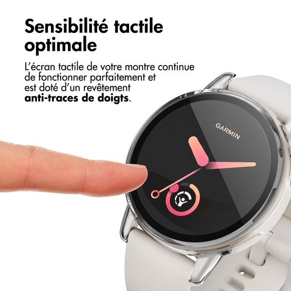 imoshion Coque rigide à couverture complète Garmin Vivoactive 5 - Transparent