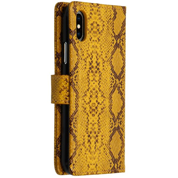 Etui de téléphone imprimé de serpent iPhone X / Xs