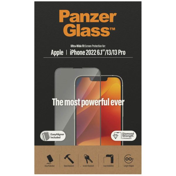 PanzerGlass Protection d'écran en verre trempé Anti-bactéries Apple iPhone 14 Pro Max