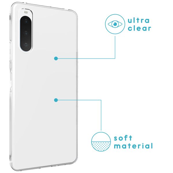 imoshion Coque silicone Sony Xperia 10 IV - Transparent