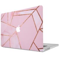 imoshion Coque Design Laptop MacBook Pro 14 pouces (2021 / 2023 M3 chip / 2024 M4 chip) - A2442 / A2779 / A2918 / A3112 / A3185 / A3401 - Pink Graphic