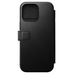 Nomad Étui de téléphone portefeuille Modern Leather Folio iPhone 16 Pro Max - Black