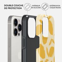 Burga Coque arrière Tough iPhone 14 Pro - Lemon Tart