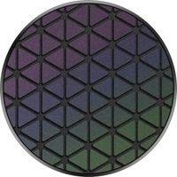 PopSockets PopGrip - Amovible - Reflective Techno Grid Chromatic