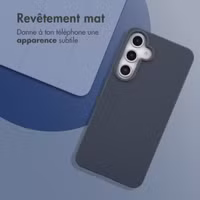 imoshion Coque Couleur Samsung Galaxy S24 FE - Bleu foncé