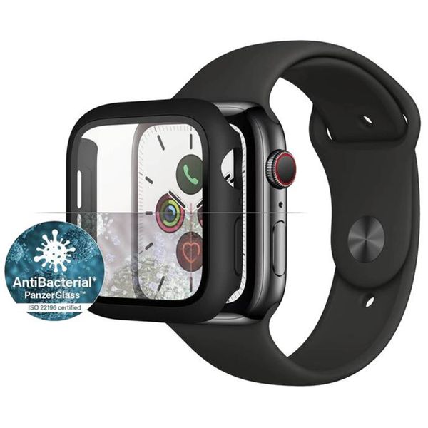 PanzerGlass Coque Full Body Apple Watch Series 4-6 / SE 44 mm - Noir