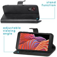 imoshion Étui de télephone portefeuille Samsung Galaxy Xcover 5 - Noir