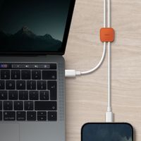 Uniq Pod 8-pack organiseur de câbles - Sienna Orange