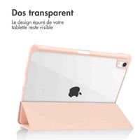 imoshion Coque tablette rigide Trifold iPad Air 11 pouces (2025) M3 / (2024) M2 / Air 5 (2022) / Air 4 (2020) - Rose