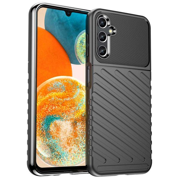 imoshion Coque Arrière Thunder pour Samsung Galaxy A14 (5G/4G) - Noir