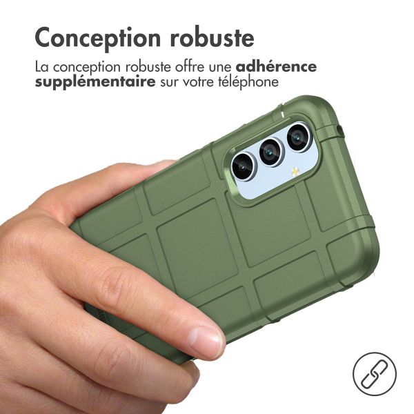 imoshion Coque Rugged Shield Samsung Galaxy A54 (5G) - Vert foncé