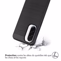 imoshion Coque Brushed Samsung Galaxy A37 (5G) - Noir