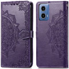 imoshion Etui de téléphone portefeuille Mandala Motorola Moto G34 - Violet