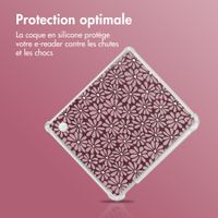 imoshion Coque Design Clear Kobo Libra Colour - Bloom Love Blush