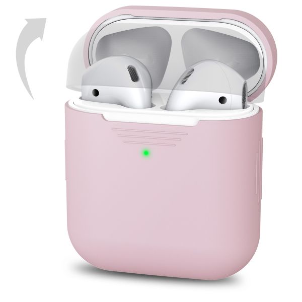 KeyBudz Coque Elevate Protective Silicone Apple AirPods 1 / 2 - Blush Pink