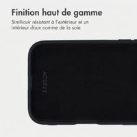 Accezz Coque arrière Edge avec MagSafe Samsung Galaxy S26 - Noir