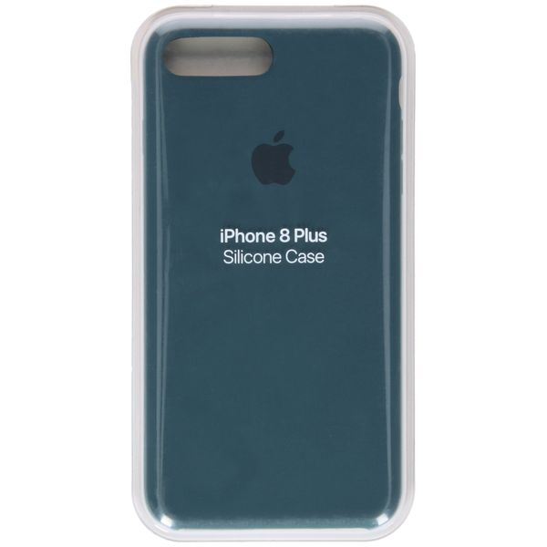 Apple Coque en silicone Apple iPhone 8 Plus / 7 Plus - Cosmos Blue