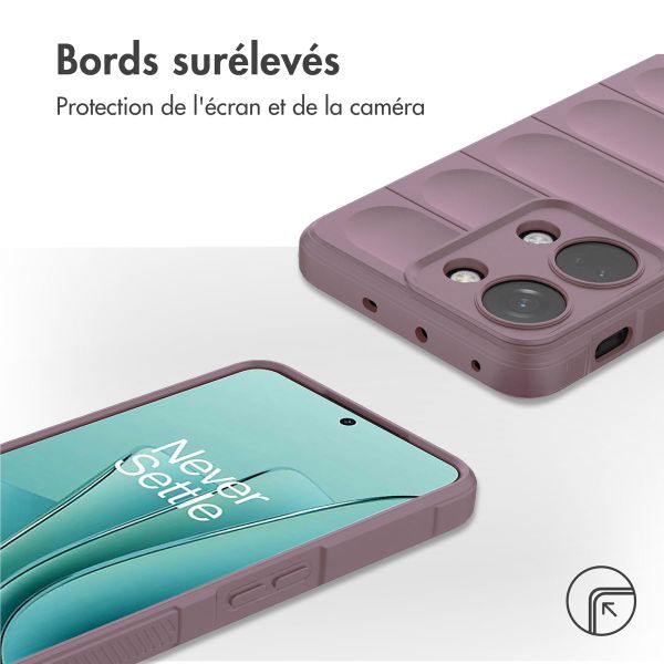 imoshion Coque arrière EasyGrip OnePlus Nord 3 - Violet