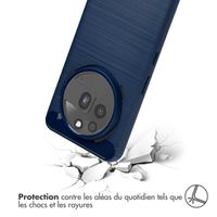 imoshion Coque Brushed Nothing Phone (3a) Pro - Bleu foncé
