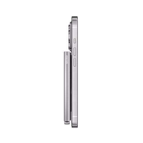 Secrid Cardprotector MagSafe Fluted - Porte-cartes - Silver