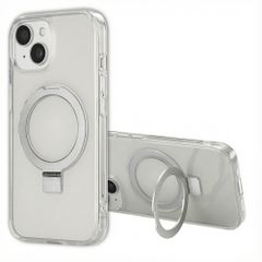 Accezz Coque Ring Stand avec MagSafe Apple iPhone 15 - Transparent
