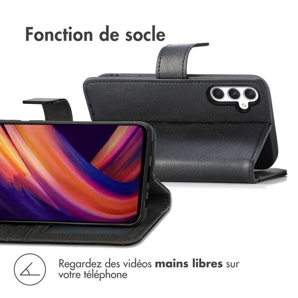 imoshion Étui de télephone portefeuille Samsung Galaxy A25 (5G) - Noir