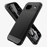 Spigen Coque Rugged Armor Google Pixel 8a - Matte Black