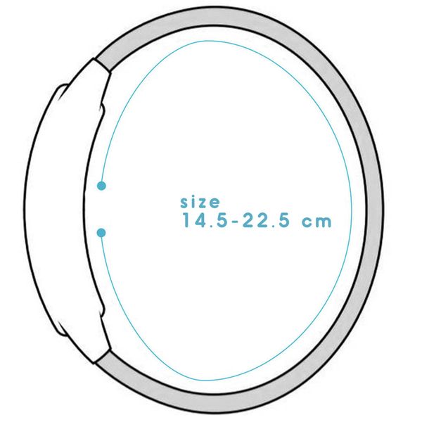 imoshion Bracelet magnétique milanais Fitbit Versa 4/ 3 / Sense (2) - Argent