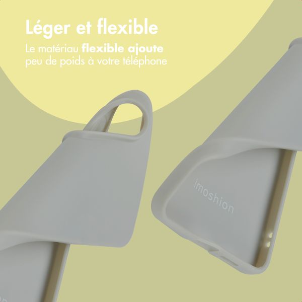 imoshion Coque Couleur Samsung Galaxy S25 Edge - Gris