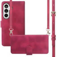 imoshion Etui de télephone portefeuille avec cordon Samsung Galaxy A27 (5G) - Rouge