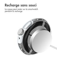 imoshion Coque rigide à couverture complète Google Pixel Watch / Watch 2 / Watch 3 (41 mm) - Argent