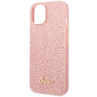 Guess Coque Glitter Flakes Apple iPhone 14 - Rose