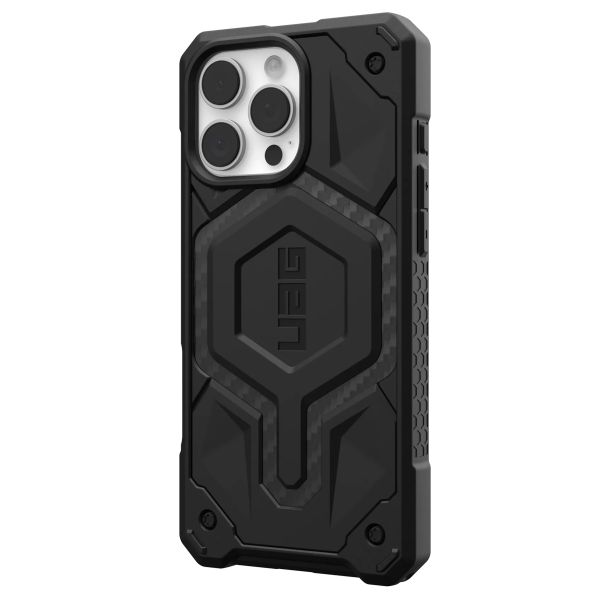 UAG Coque arrière Monarch Pro iPhone 16 Pro Max - Carbon Fiber